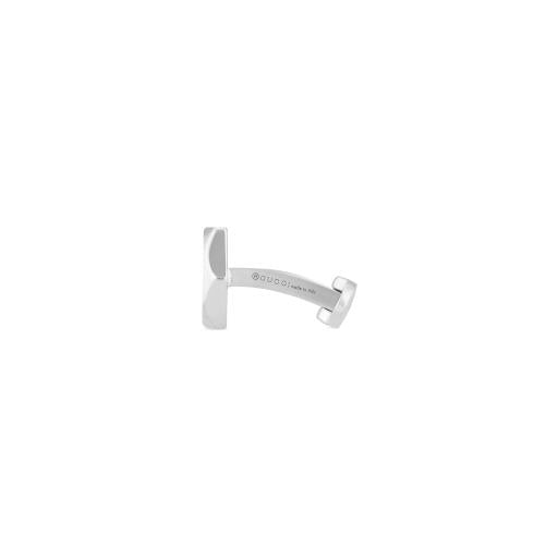CUFFLINKS IN STERLING SILVER WITH GUCCI TRADEMARK