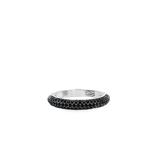 SS ESSENTIALS BLACK SAPPHIRE BAND