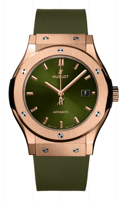 42MM CLASSIC FUSION KING GOLD GREEN