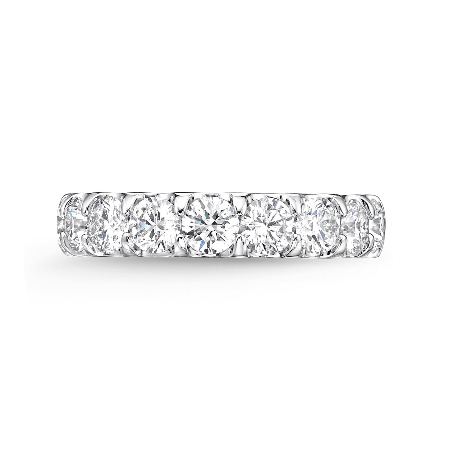 ODESSA PLATINUM DIAMOND HALFWAY BAND