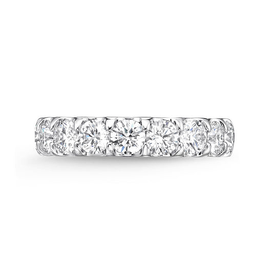 ODESSA PLATINUM DIAMOND HALFWAY BAND