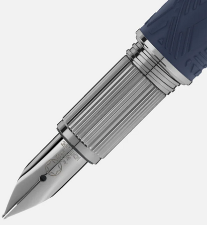 STARWALKER SPACE BLUE RESIN FOUNTAIN PEN