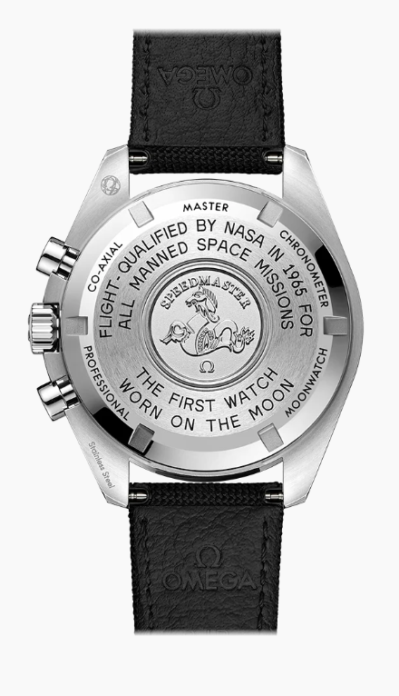 42MM SS MOONWATCH BLACK CHRONO DIAL