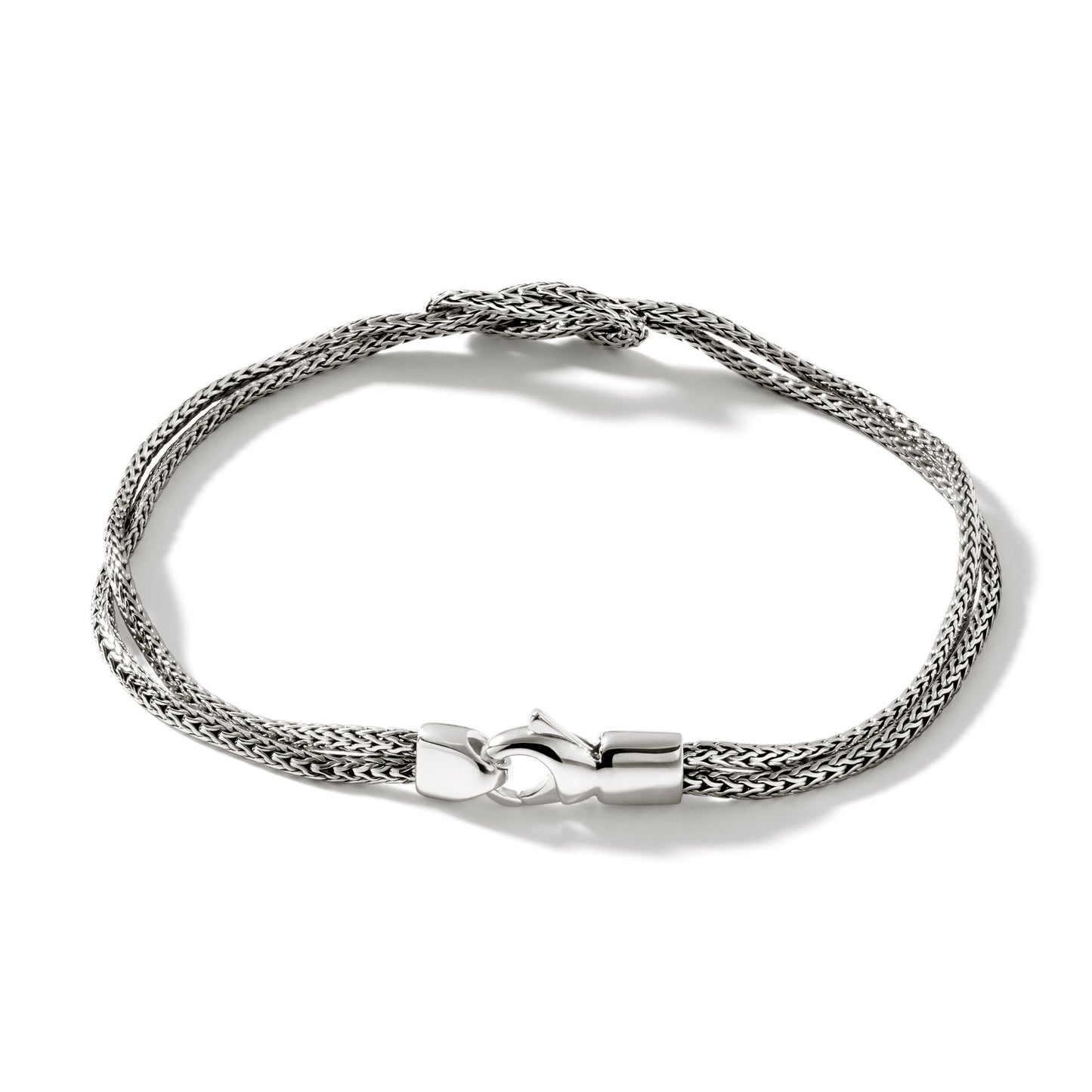 Love Knot Bracelet, Sterling Silver, 3.6MM