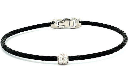 BLK CABLE/18KW SINGLE BARREL STATION BRAC