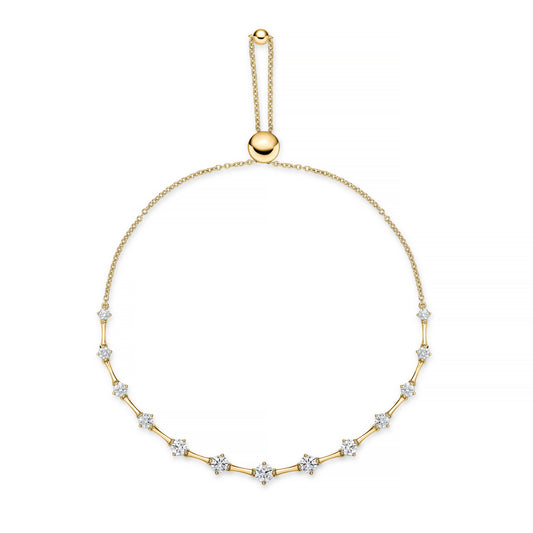 18KY DIA 1.26TW CADENCE BOLO BRAC