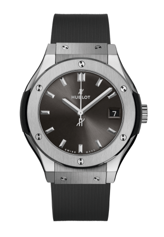 33MM CLASSIC FUSION TITANIUM GREY STRAP
