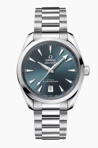 38MM SS SEAMASTER AQUATERRA SHADES ATLANTIC BLUE DIAL