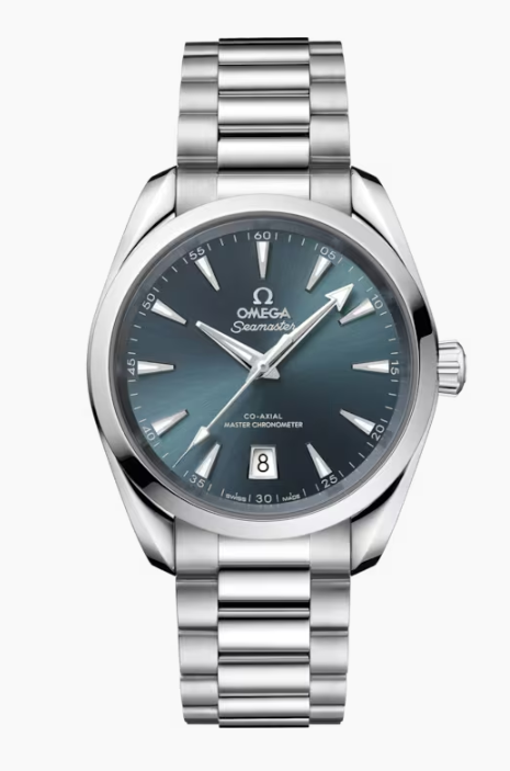 38MM SS SEAMASTER AQUATERRA SHADES ATLANTIC BLUE DIAL