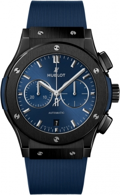 42MM CLASSIC FUSION CERAMIC BLUE CHRONO