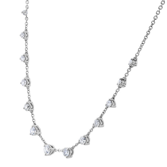 18KW ESSENTIALS DIAMOND NECKLACE