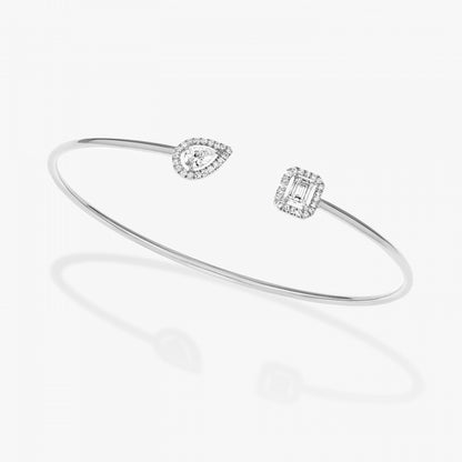 18KW MY TWIN TOI & MOI THIN BANGLE