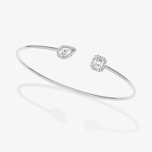 18KW MY TWIN TOI & MOI THIN BANGLE