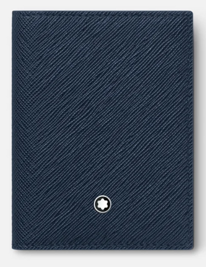 SARTORIAL CARD HOLDER 4CC BLUE