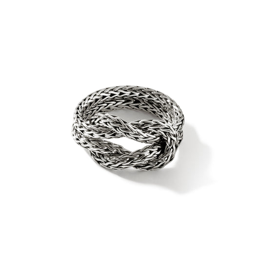 SS LDS MANAH 2.5MM CHAIN RING SZ 7