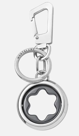 MEISTERSTUCK SPINNING EMBLEM KEY FOB GRAY