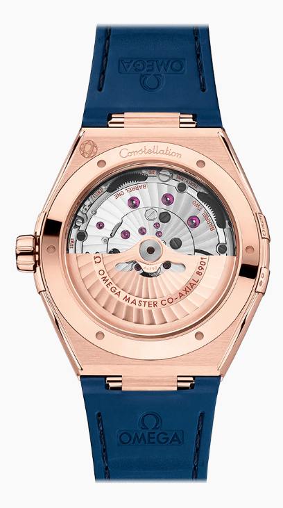 41MM 18KR CONSTELLATION BLUE DIAL