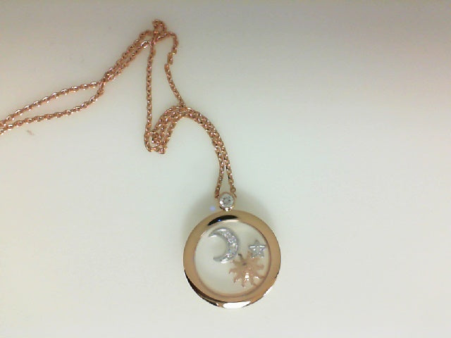 18KR SUN/MOON/STAR PEND