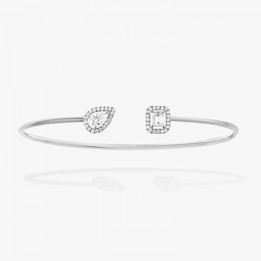 18KW MY TWIN TOI & MOI THIN BANGLE