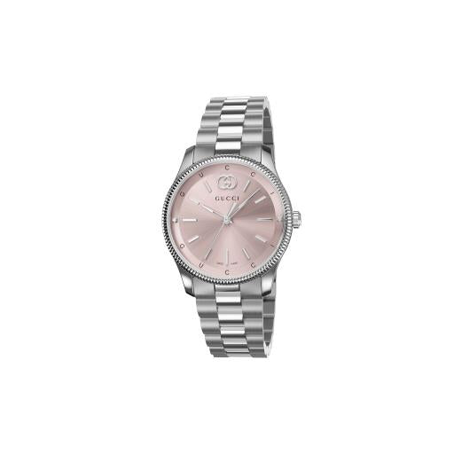 29MM SS G-TIMELESS PINK DIAMOND DIAL