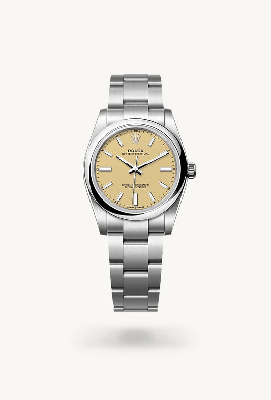 rolex Oyster Perpetual in Oystersteel, M124200-0007 - Weston Jewelers