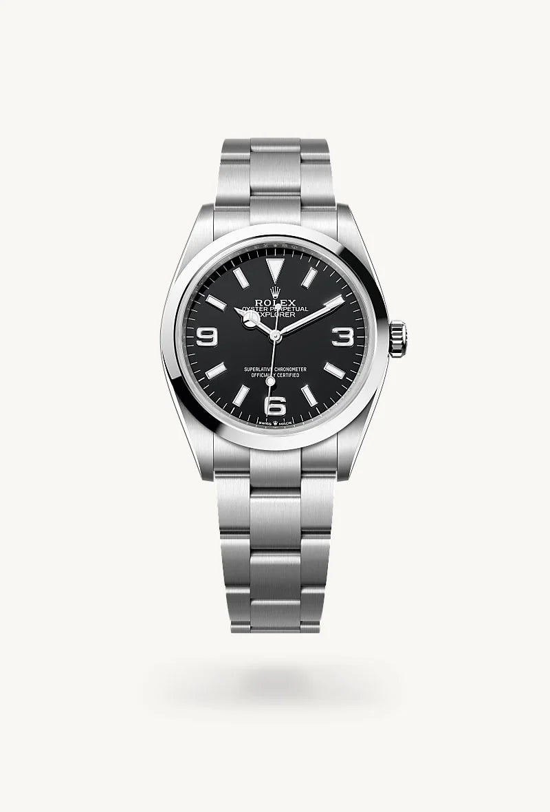Rolex Explorer 36 Oystersteel, M124270-0001