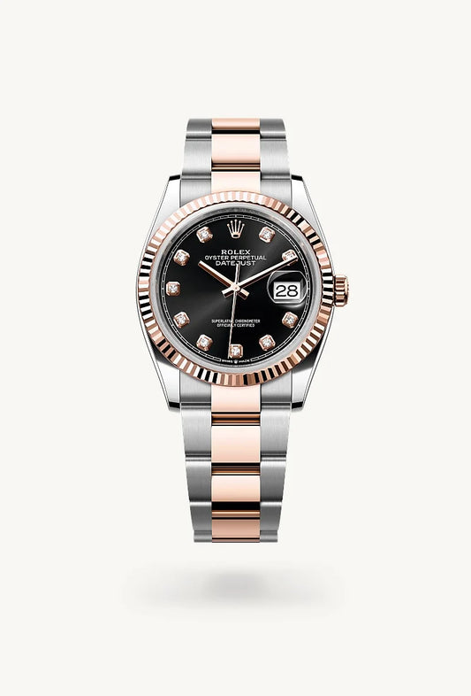 rolex Datejust in Everose Rolesor - combination of Oystersteel and Everose gold, M126231-0020 - Weston Jewelers