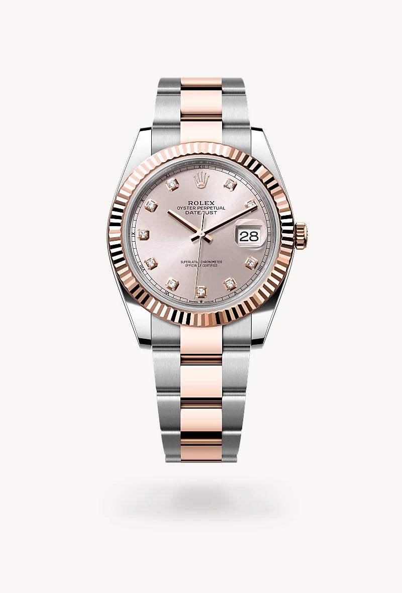 Rolex Datejust 41 Everose Rolesor - combination of Oystersteel and Everose gold, M126331-0007