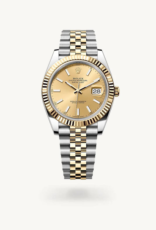 rolex Datejust in Yellow Rolesor - combination of Oystersteel and yellow gold, M126333-0010 - Weston Jewelers