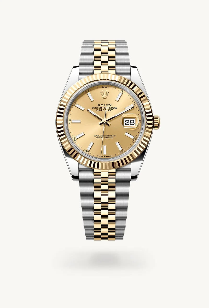 Rolex Datejust 41 Yellow Rolesor - combination of Oystersteel and yellow gold, M126333-0010