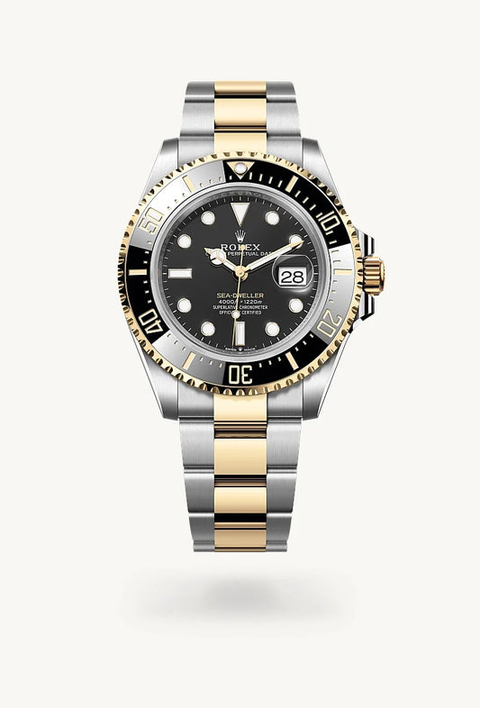 rolex Sea-Dweller in Yellow Rolesor - combination of Oystersteel and yellow gold, M126603-0001 - Weston Jewelers