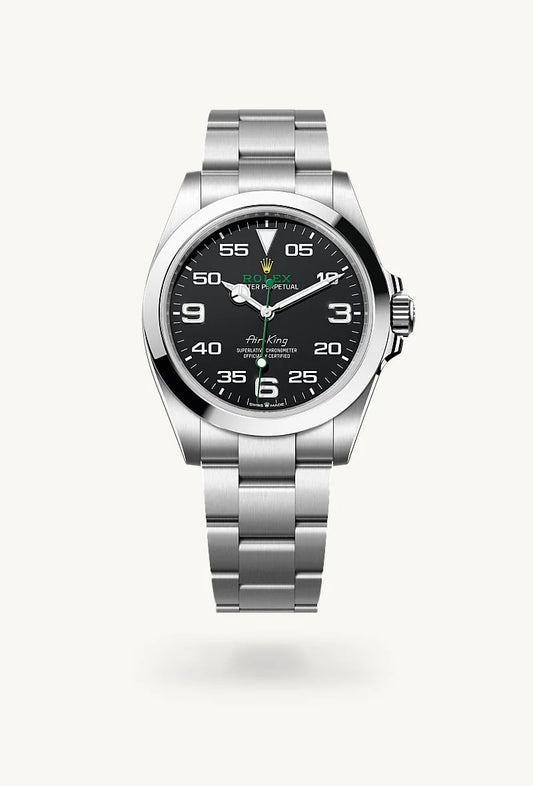 rolex Air-King in Oystersteel, M126900-0001 - Weston Jewelers