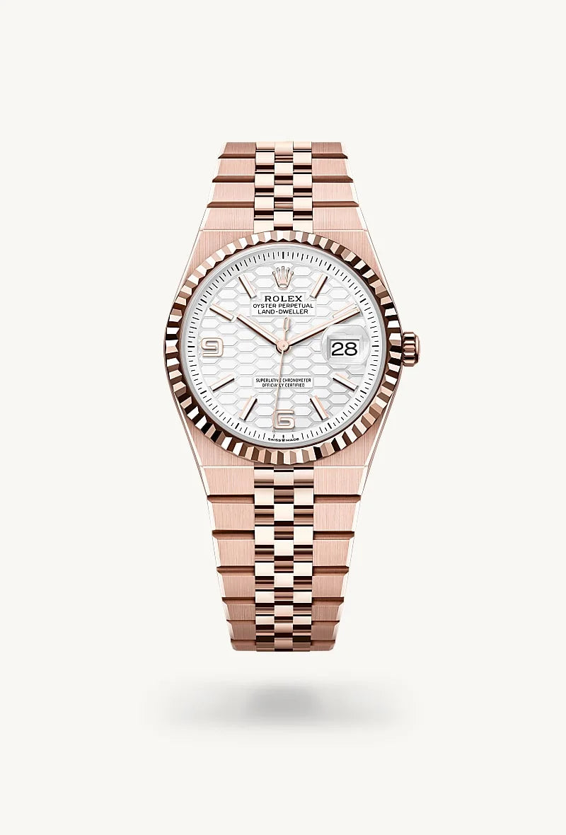 Rolex Land-Dweller 36 18 kt Everose gold, M127235-0001