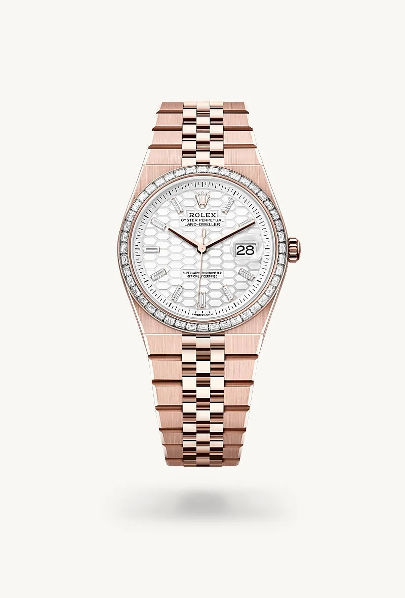 Rolex Land-Dweller 36 18 kt Everose gold, M127285TBR-0002