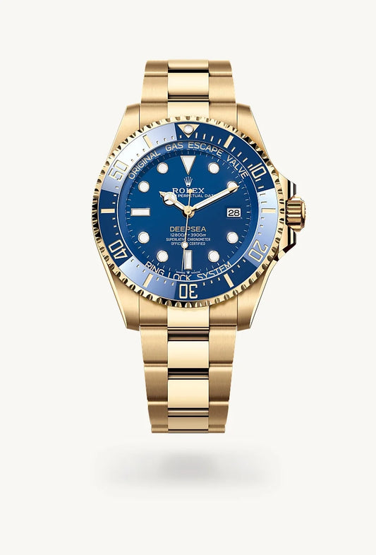 rolex Deepsea in 18 kt yellow gold, M136668LB-0001 - Weston Jewelers