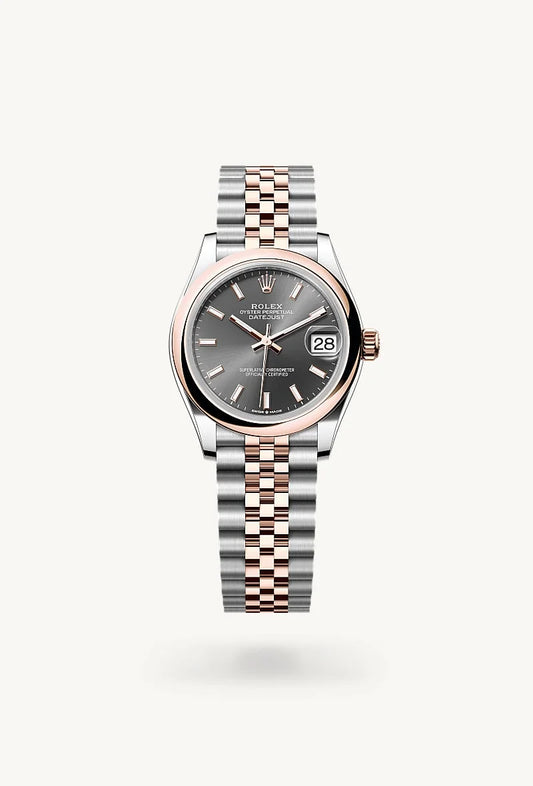rolex Datejust in Everose Rolesor - combination of Oystersteel and Everose gold, M278241-0018 - Weston Jewelers