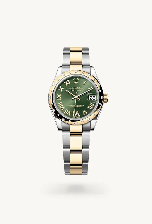 rolex Datejust in Yellow Rolesor - combination of Oystersteel and yellow gold, M278343RBR-0015 - Weston Jewelers