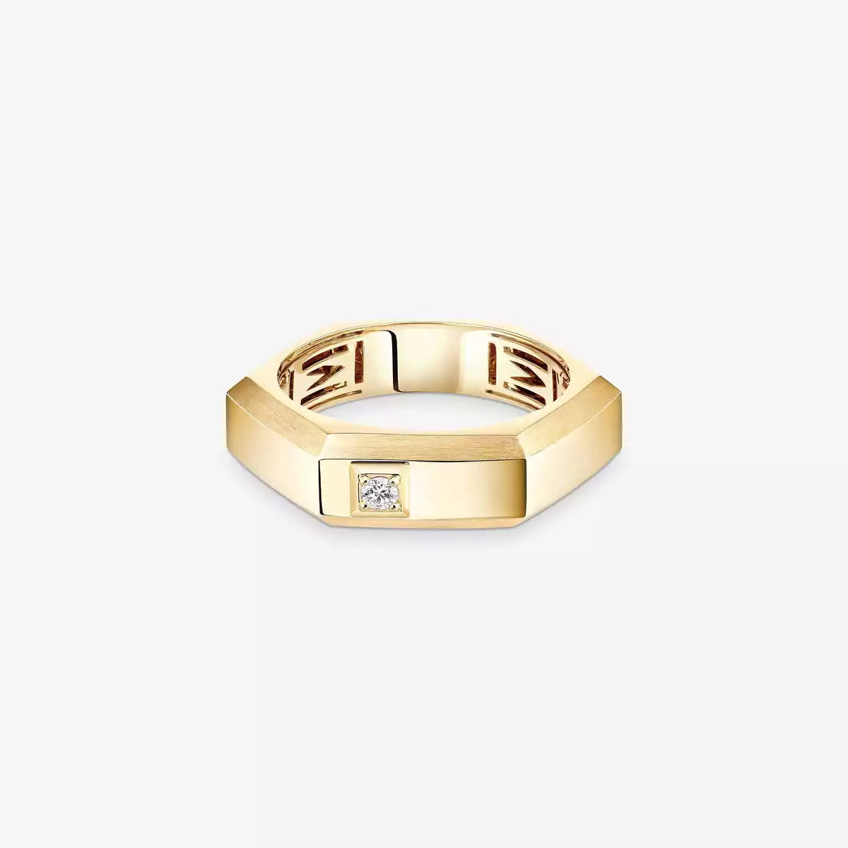 MESSIKA 18KY MODERNISTE RING MEDIUM