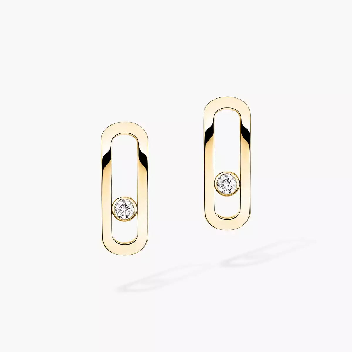 18KY MOVE UNO STUD EARRINGS