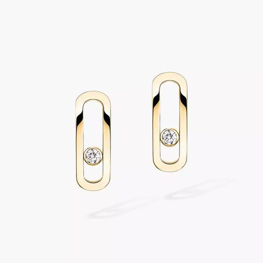 18KY MOVE UNO STUD EARRINGS