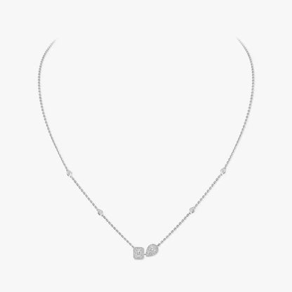 18KW MY TWIN TOI & MOI DIAMOND NECKLACE