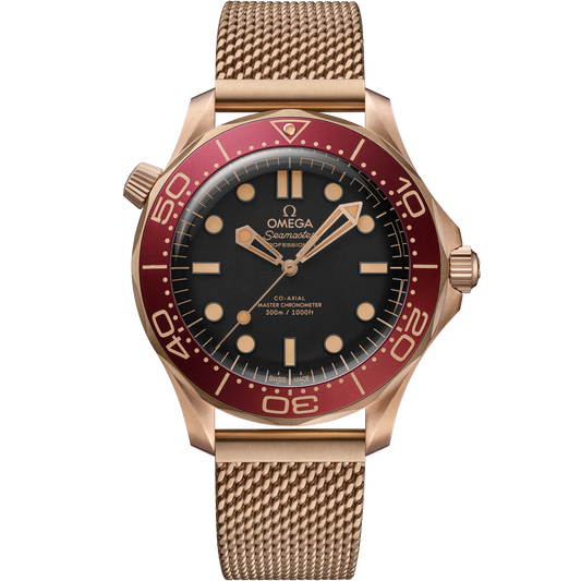 42MM BRONZE GOLD SEAMASTER DIVER 300M BRA
