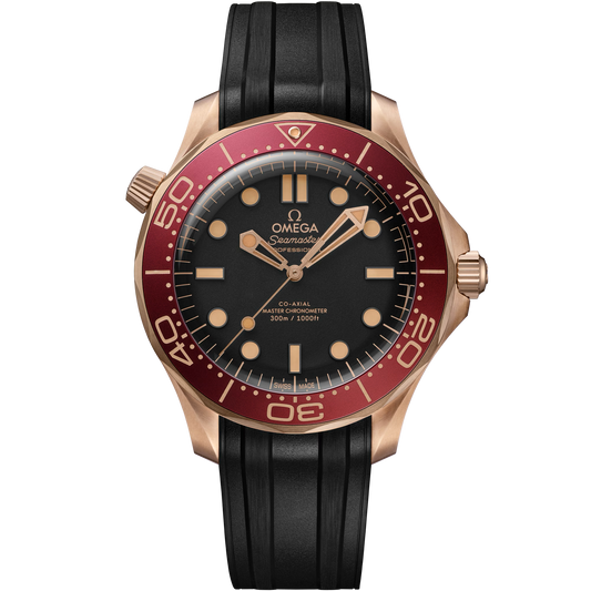 42MM BRONZE GOLD SEAMASTER DIVER 300M RUB STRAP
