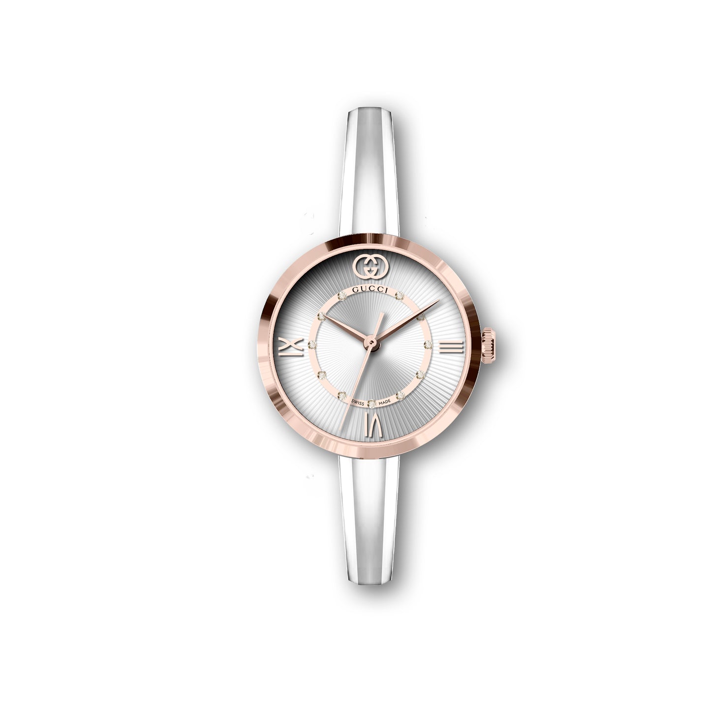 30MM SS/PINK GOLD PLATED MODEL 2000