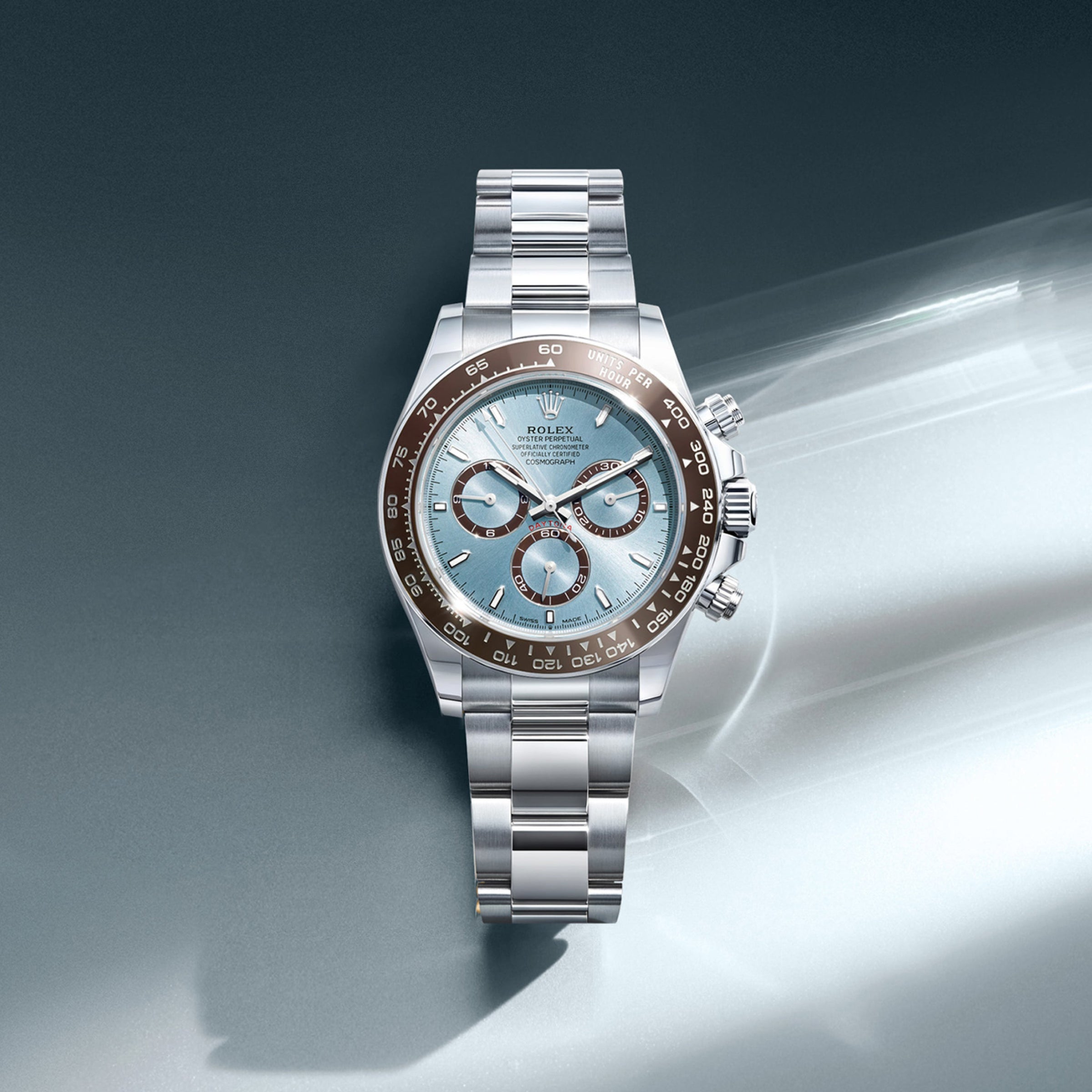 Rolex Cosmograph Daytona in Platinum, M126506-0001 - Weston Jewelers