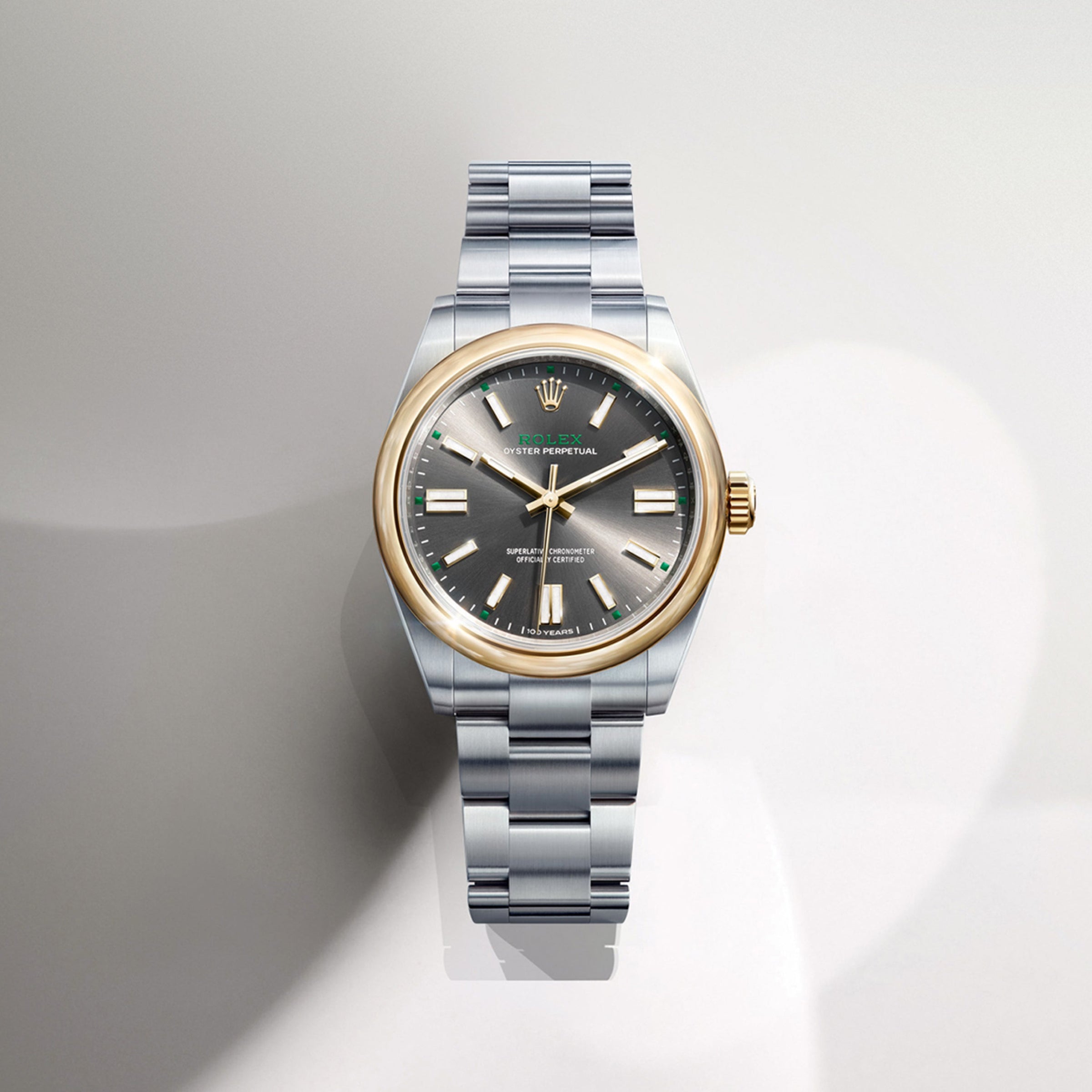 Rolex Oyster Perpetual in 18 kt Everose gold, M124205-0002 - Weston Jewelers
