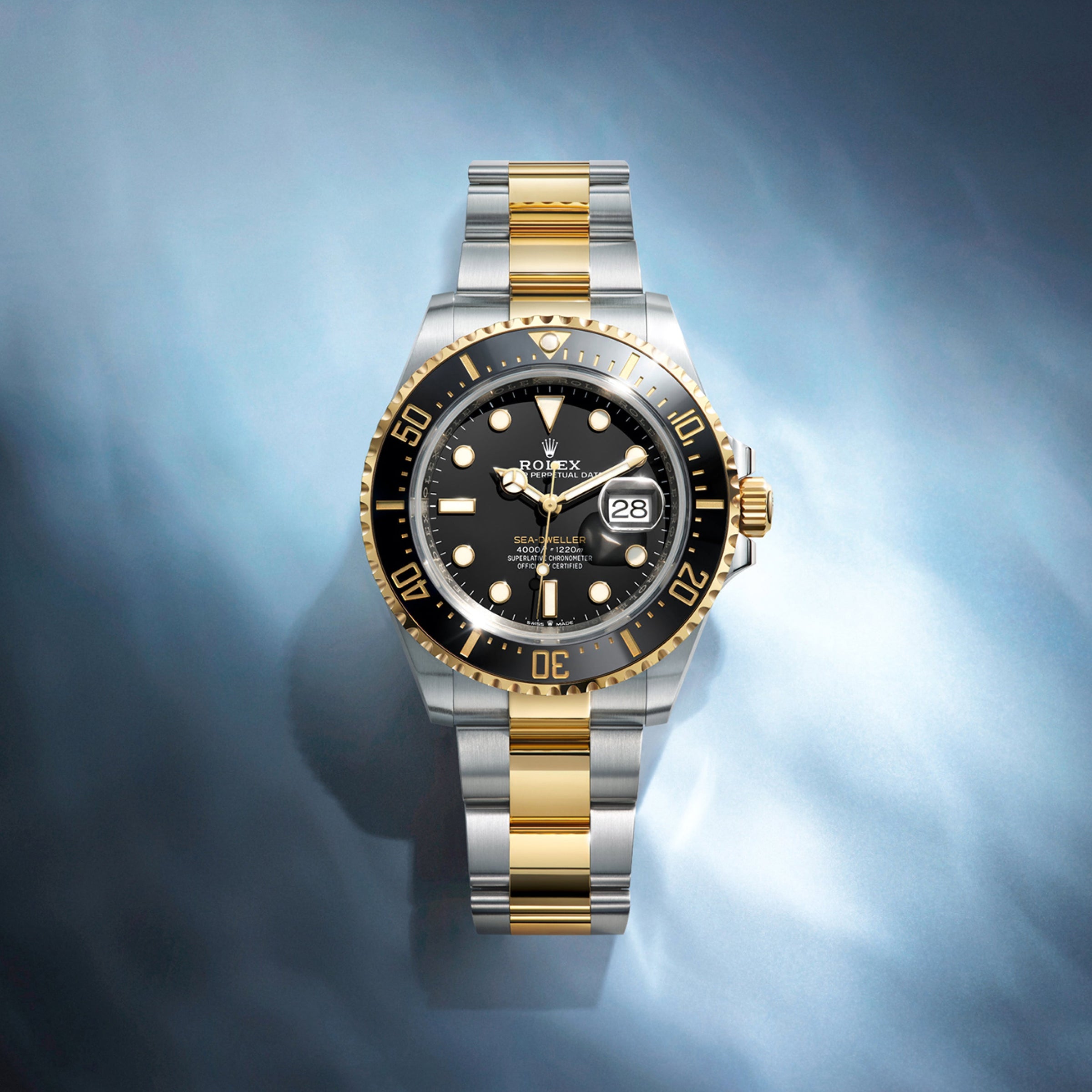 Rolex Sea-Dweller in Yellow Rolesor - combination of Oystersteel and yellow gold, M126603-0001 - Weston Jewelers