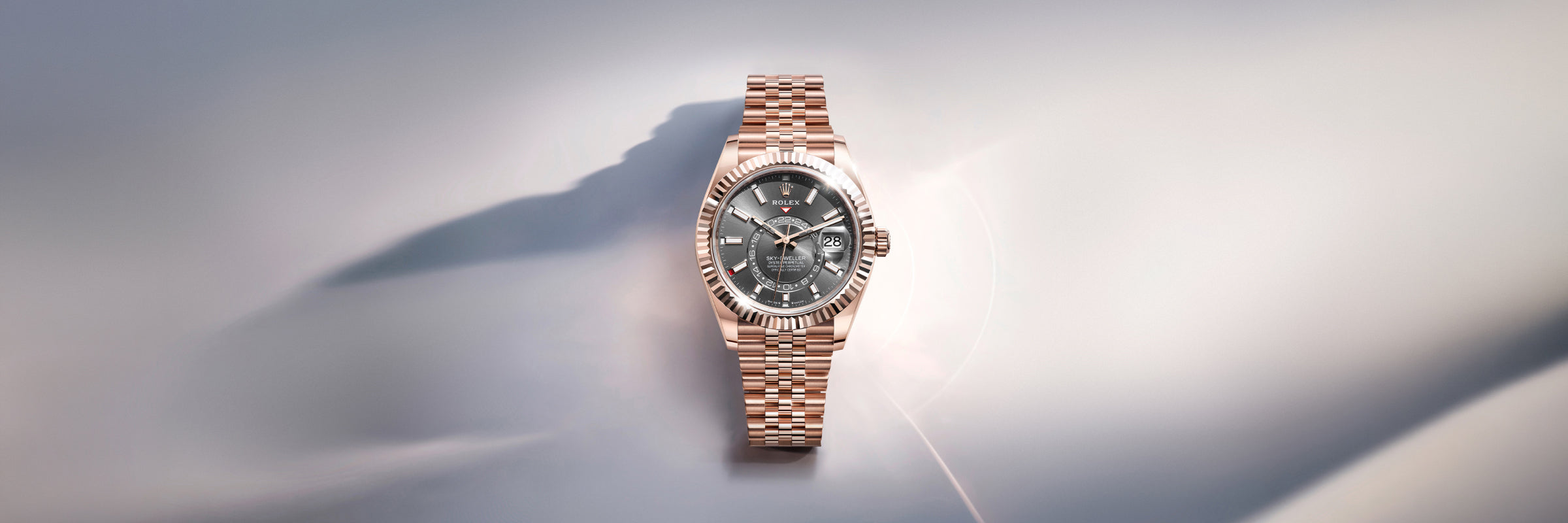 Rolex Sky-Dweller in 18 kt white gold, M336239-0002 - Weston Jewelers