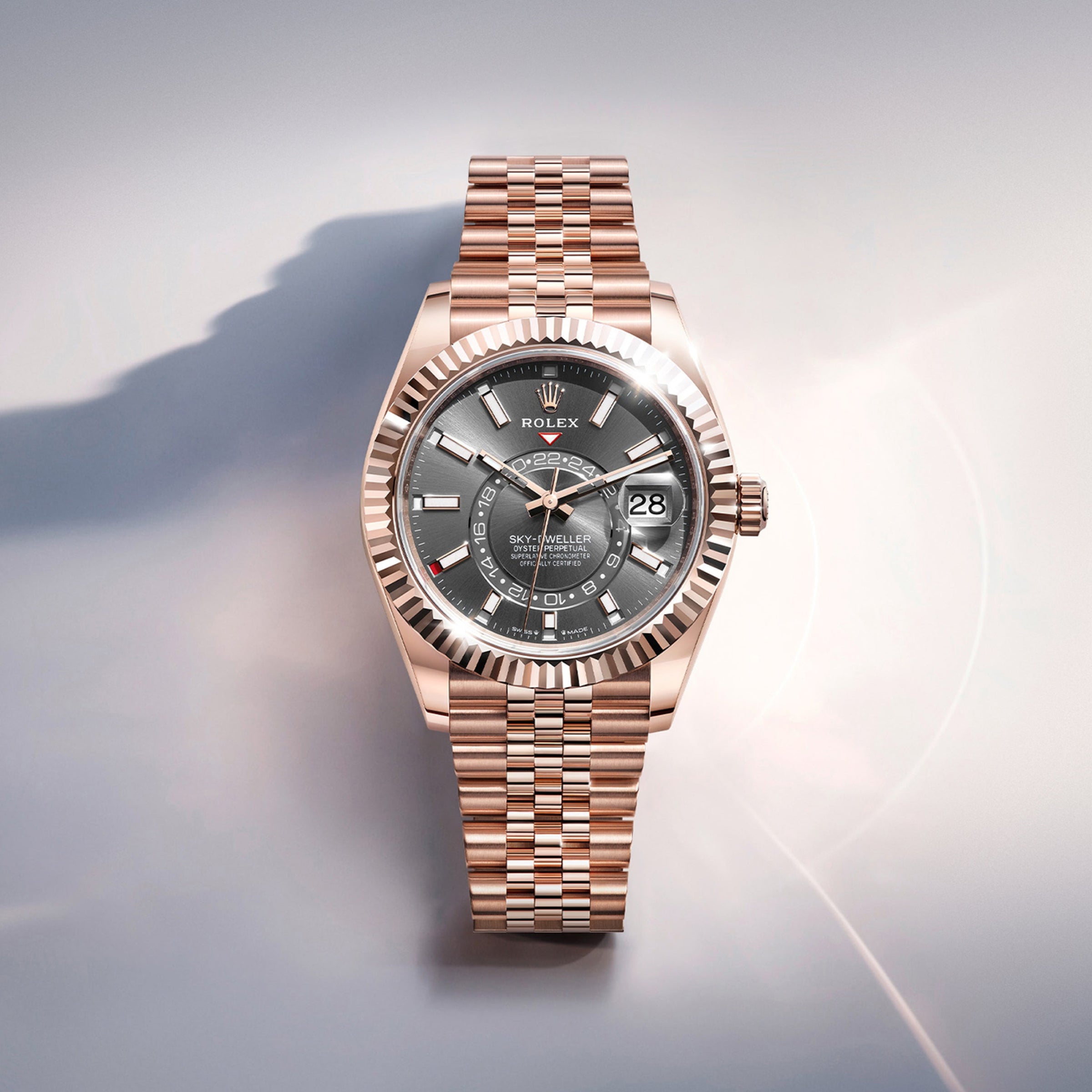 Rolex Sky-Dweller in 18 kt white gold, M336239-0002 - Weston Jewelers