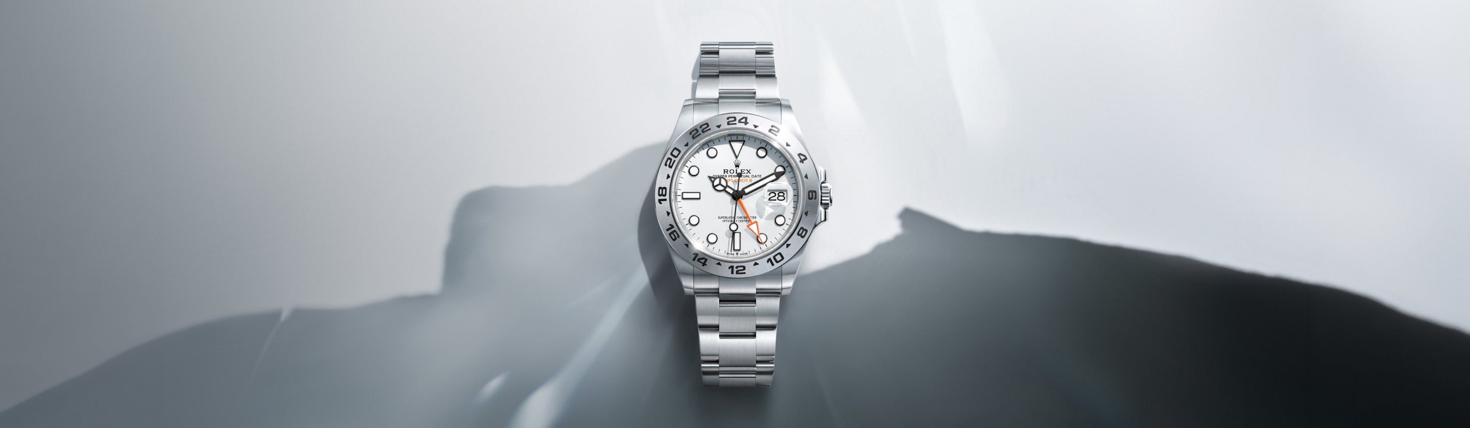 Rolex Explorer II in Oystersteel, M226570-0001 - Weston Jewelers